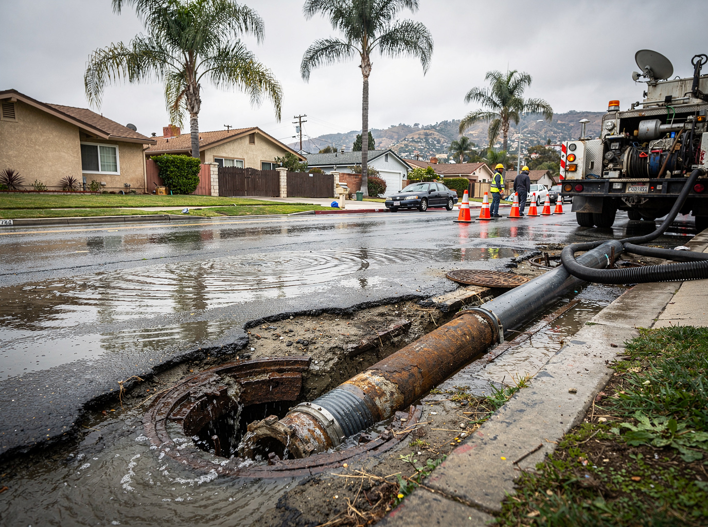 How Winter Rains Affect Sewer Lines in Los Angeles