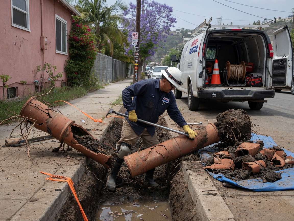 Sewer Line Repair in South Pasadena CA, CA 91030